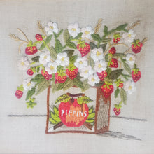 Load image into Gallery viewer, Strawberry Floral Tapestry Print
