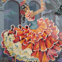Load image into Gallery viewer, Large Tapestry Flamenco Dancer Print
