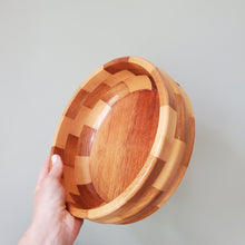 Load image into Gallery viewer, Wooden Chequered Bowl
