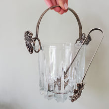 Load image into Gallery viewer, Crystal Ice Bucket with Fruit Detailing
