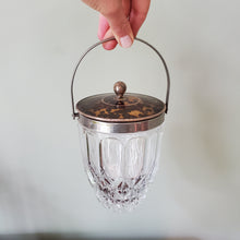 Load image into Gallery viewer, Antique Crystal Tortoiseshell Ice Bucket
