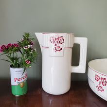 Load image into Gallery viewer, Antique French Wash Jug and Bowl
