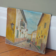 Load image into Gallery viewer, Vintage Painting Of Italian Scene
