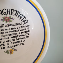 Load image into Gallery viewer, Large Vintage Italian Spaghetti Bowl
