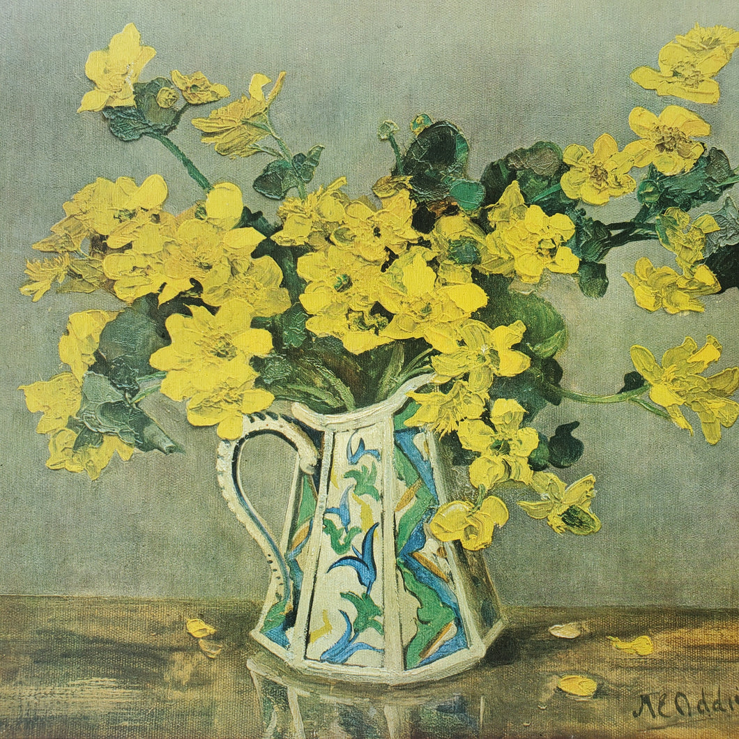 A Large Floral Watercolour Painting