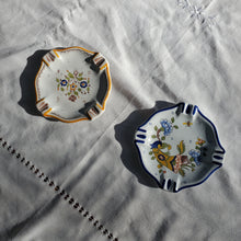 Load image into Gallery viewer, Pair Of Antique French Faience Trinket Dish Ash Trays
