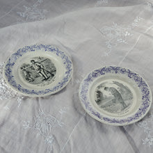 Load image into Gallery viewer, Pair Of French Purple Side Plates
