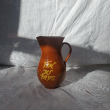 Load image into Gallery viewer, French Terracotta Wine Jug Carafe
