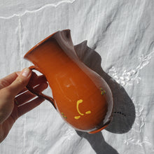 Load image into Gallery viewer, French Terracotta Wine Jug Carafe
