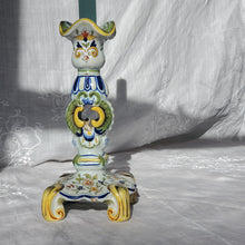 Load image into Gallery viewer, Antique French Faience Candlestick Holder
