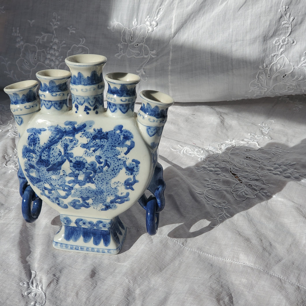 Antique Porcelain Chinese Tulip Vase