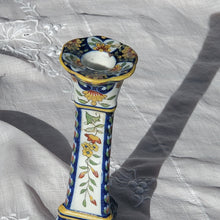 Load image into Gallery viewer, Antique French Faience Candlestick Holder
