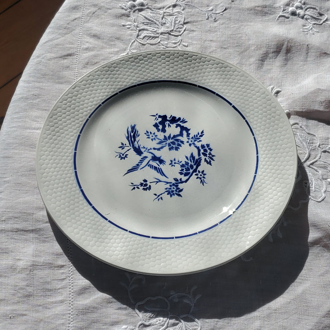 Blue French Side Plate