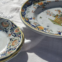 Load image into Gallery viewer, Set Of Four French Faience Plates
