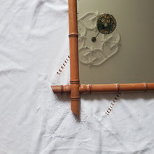 Load image into Gallery viewer, Antique French Bamboo Mirror
