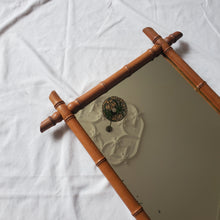 Load image into Gallery viewer, Antique French Bamboo Mirror
