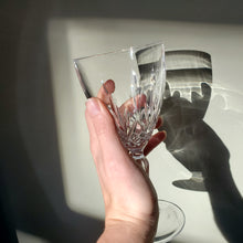 Load image into Gallery viewer, Set of Four Large Crystal Wine glasses
