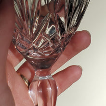 Load image into Gallery viewer, Set of Four Large Crystal Wine glasses
