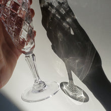 Load image into Gallery viewer, Set of Four Glass Champagne Flutes
