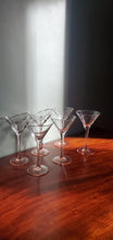 Load image into Gallery viewer, Set of Six French Martini Glasses
