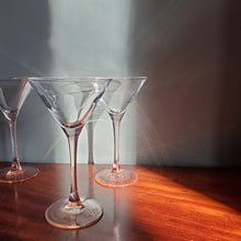 Load image into Gallery viewer, Set of Six French Martini Glasses
