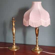 Load image into Gallery viewer, Pair Of Antique French Brass Lamps
