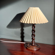 Load image into Gallery viewer, Mahogany Barley Twist Lamp

