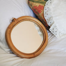 Load image into Gallery viewer, Mid Century Bamboo Mirror
