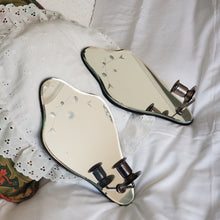 Load image into Gallery viewer, Pair of Mirrored Wall Sconces
