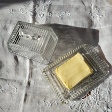 Load image into Gallery viewer, Glass Butter Dish
