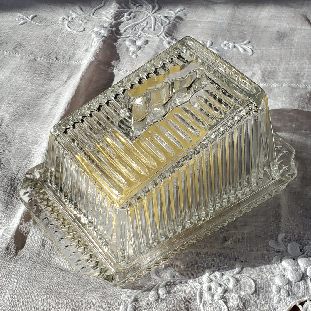 Glass Butter Dish