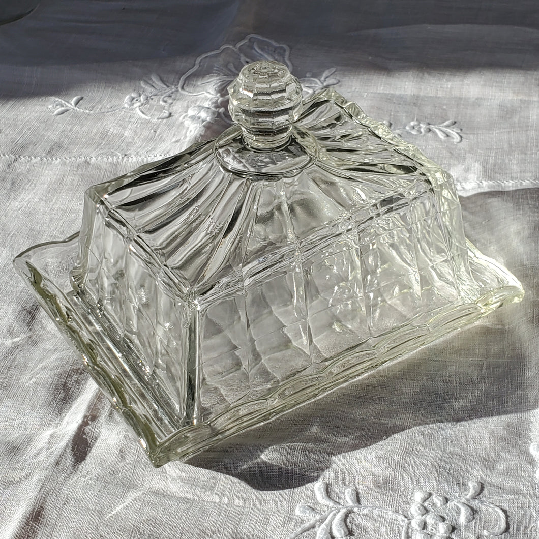 Glass Butter Dish