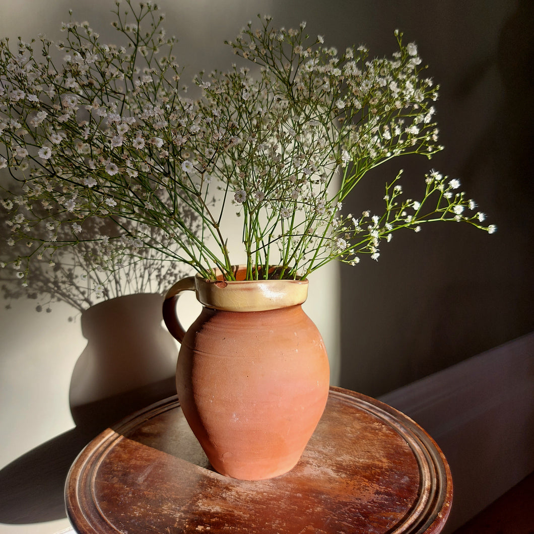 Rustic Distressed Pottery Jug