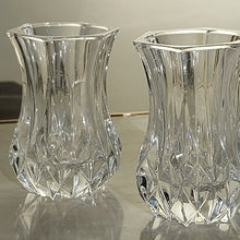 Load image into Gallery viewer, Pair Of Crystal Candlestick Holders
