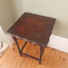 Load image into Gallery viewer, Antique Dark Oak Barley Twist Table
