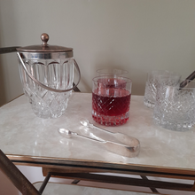 Load image into Gallery viewer, Antique Crystal Tortoiseshell Ice Bucket
