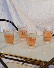 Load image into Gallery viewer, Set of four vintage glass tumblers 
