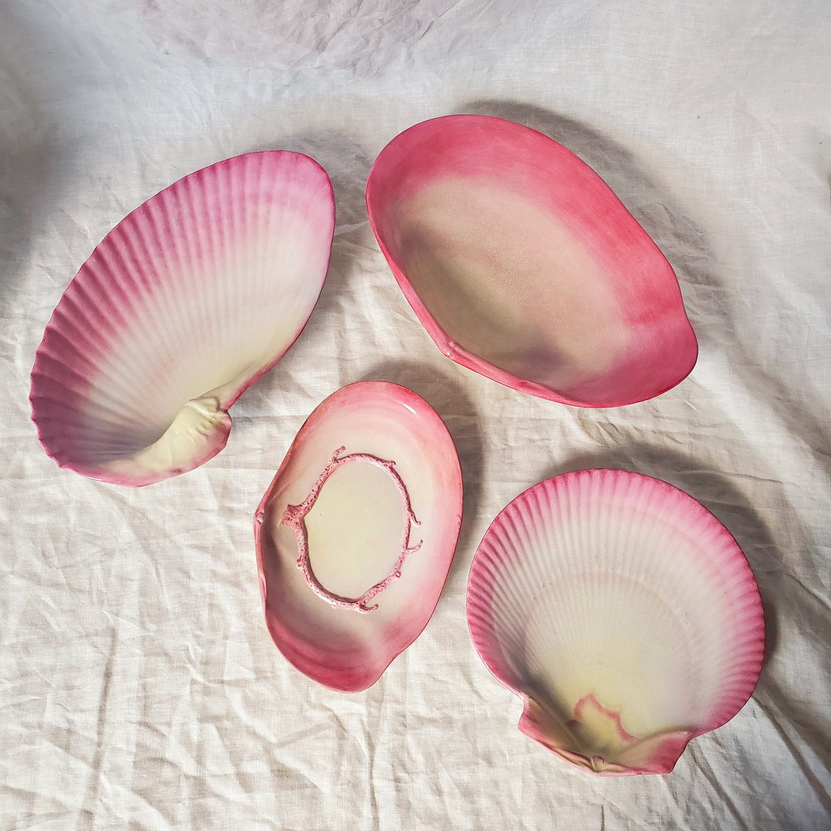 Set Of Four 19th Century Wedgewood Shell Plates – The Antik Store