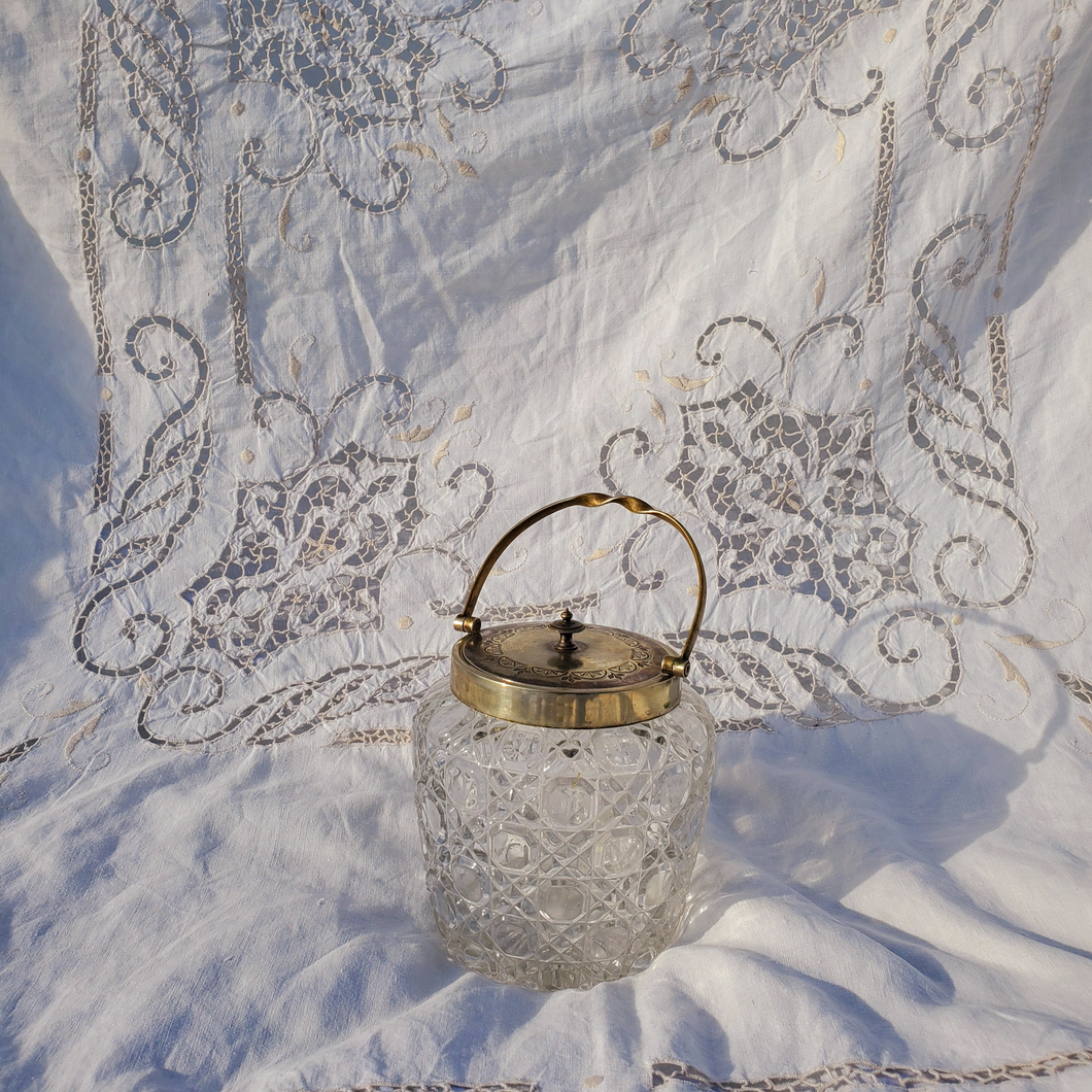 Glass ice bucket