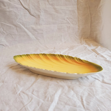 Load image into Gallery viewer, Yellow leaf plate
