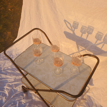 Load image into Gallery viewer, vintage crystal wine glasses
