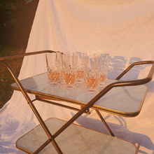 Load image into Gallery viewer, Vintage crystal tumblers
