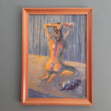 Load image into Gallery viewer, vintage oil painting 
