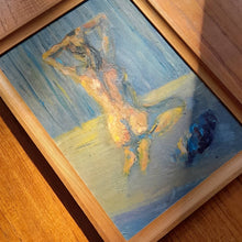 Load image into Gallery viewer, vintage oil painting
