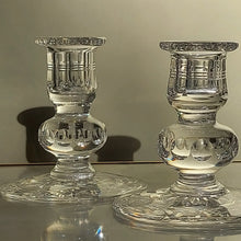 Load image into Gallery viewer, Crystal Candlestick holders
