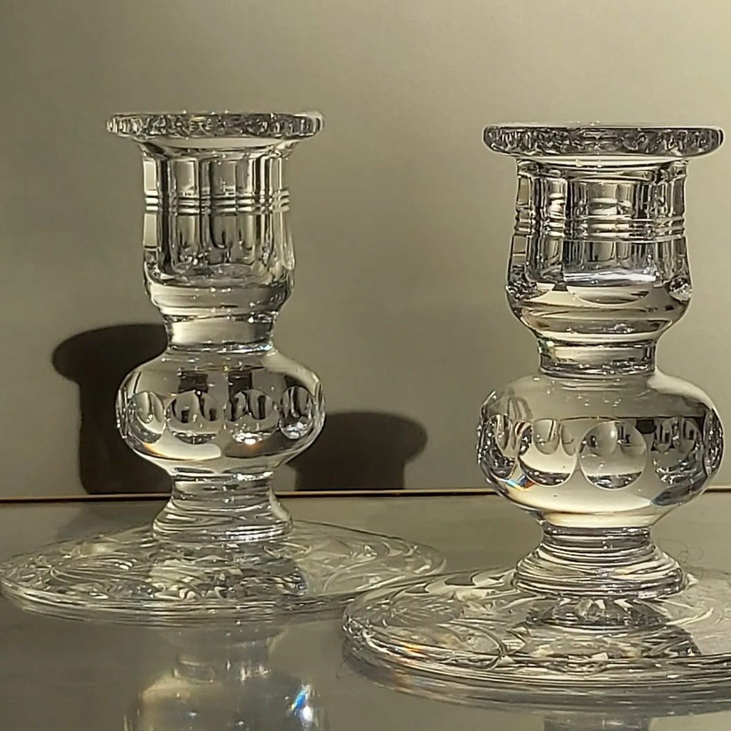 Crystal Candlestick holders