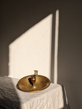 Load image into Gallery viewer, Antique French Brass Chamberstick
