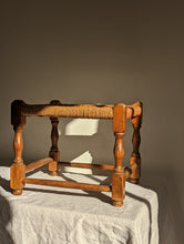 Load image into Gallery viewer, Mid-century Woven Seagrass Stool

