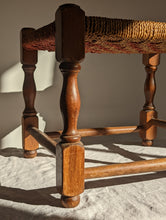 Load image into Gallery viewer, Mid-century Woven Seagrass Stool

