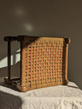Load image into Gallery viewer, Mid-century Woven Seagrass Stool
